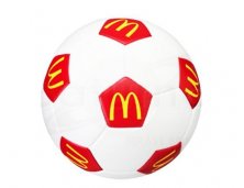 Bolas de Futebol PVC Fusion 68 CM 32 Gomos