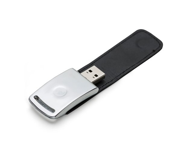 Pen Drive Couro Sinttico