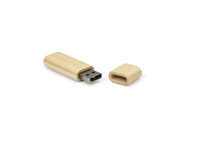 Pen Drive em Bambu