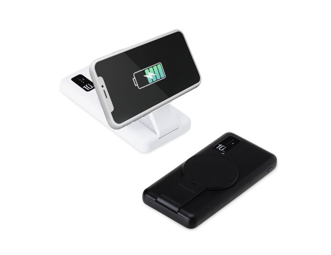Power Bank com Carregamento via Indução ou via Cabo
