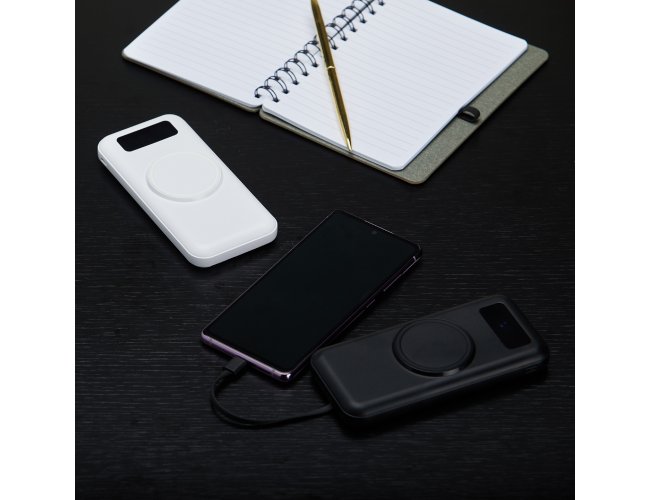 Power Bank com Carregamento via Indução ou via Cabo