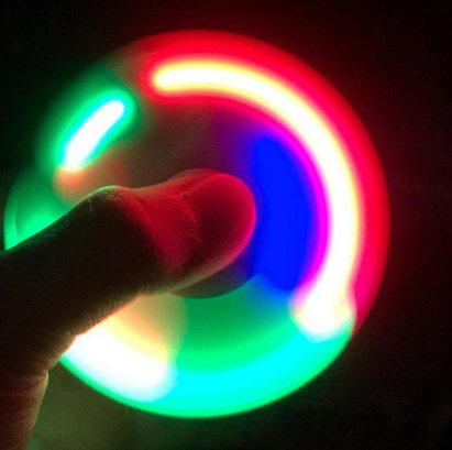 Hand Spinner com Led