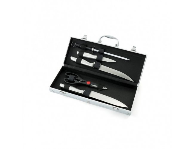 Kit Churrasco 5 Peas Maleta